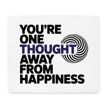 Certified Clinical Cognitive Transformation Gear  - Mouse Pad (horizontal) - white - Front