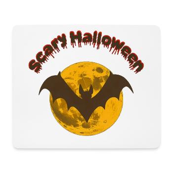 Halloween Outfit, Moons Silhouette - Mouse Pad (horizontal) - white - Front