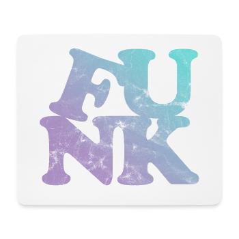 Funk Music - Mouse Pad (horizontal) - white - Front