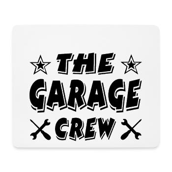 Garage - Mousepad (Querformat) - Weiß - Vorne