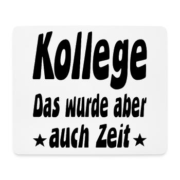 Kollege - Mousepad (Querformat) - Weiß - Vorne