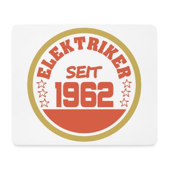 1962 - Mousepad (Querformat) - Weiß - Vorne