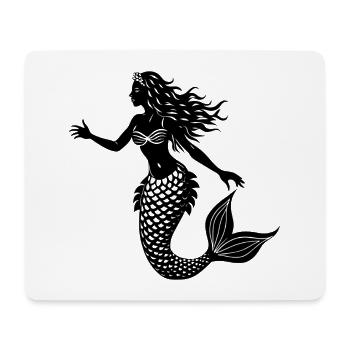 Mermaid - Mouse Pad (horizontal) - white - Front
