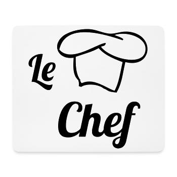 Chef - Kitchen - Cook - Mouse Pad (horizontal) - white - Front