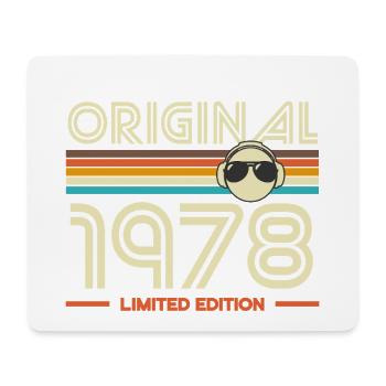 Original 1978 Limited Edition Retro - Mouse Pad (horizontal) - white - Front