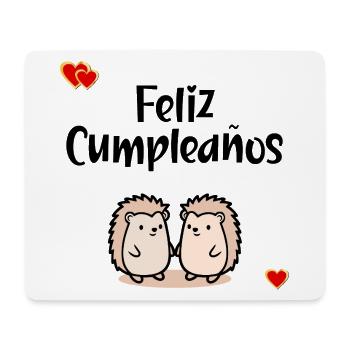 Happy birthday - Mouse Pad (horizontal) - white - Front