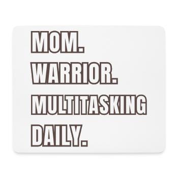 Mother Queen of everyday life - Mouse Pad (horizontal) - white - Front