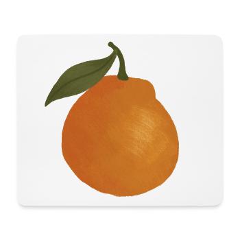 Sunlit Orange Sketch Tee - Mouse Pad (horizontal) - white - Front