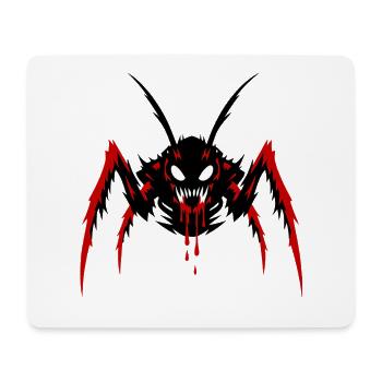 Monstre Démoniaque Insecte - Tapis de souris (format paysage) - blanc - Devant