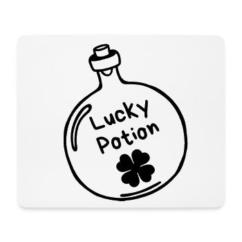 Lucky Potion - Tapis de souris (format paysage) - blanc - Devant