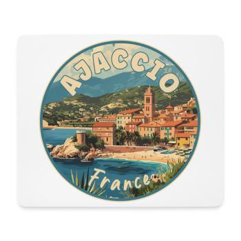 Explore Ajaccio In France Mediterranean Paradise - Mouse Pad (horizontal) - white - Front