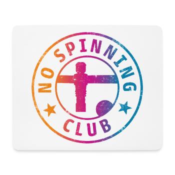 Tischfußball - Mousepad (Querformat) - Weiß - Vorne