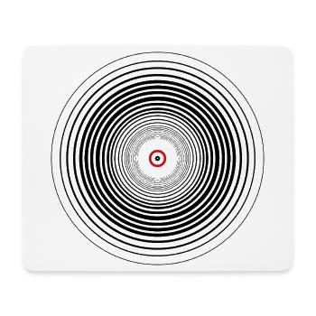 vinyle - Tapis de souris (format paysage) - blanc - Devant