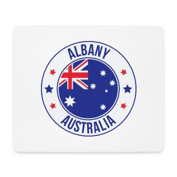 Albany Australien Emblem - Mousepad (Querformat) - Weiß - Vorne