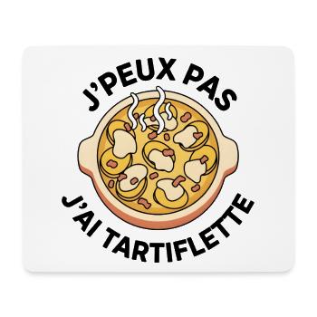 Dampfende Ravioli-Suppe - Mousepad (Querformat) - Weiß - Vorne