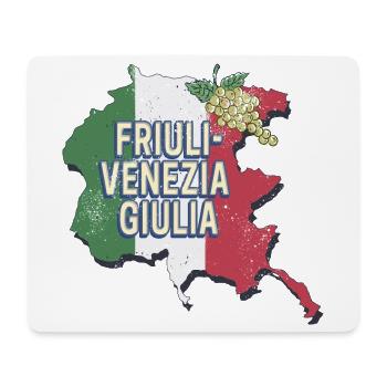 Friuli Venezia Giulia Italy Region Souvenir - Mouse Pad (horizontal) - white - Front