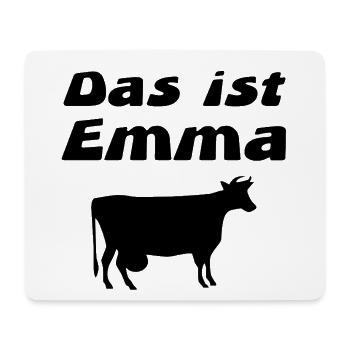 Kühe - Mousepad (Querformat) - Weiß - Vorne