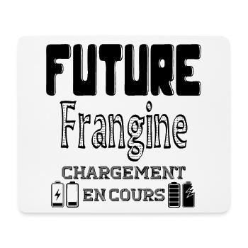 Future Frangine Chargement En Cours - Tapis de souris (format paysage) - blanc - Devant