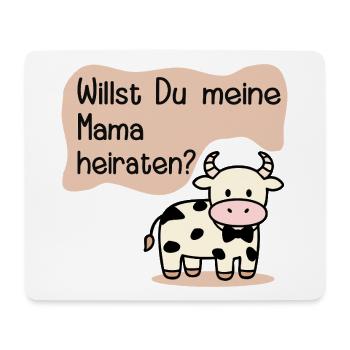 Hochzeit Mama Heiraten - Mousepad (Querformat) - Weiß - Vorne