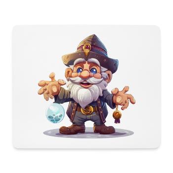 Imp Enchanted Forest Luminous Sphere Magician - Mouse Pad (horizontal) - white - Front