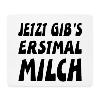 Milch - Mousepad (Querformat) - Weiß - Vorne