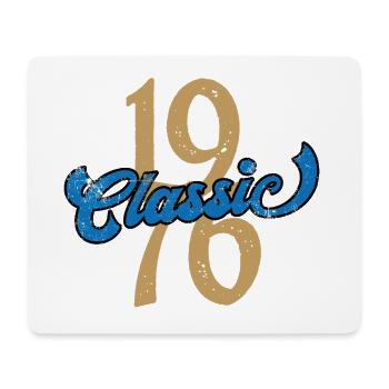 Vintage 1976 - Mousepad (Querformat) - Weiß - Vorne