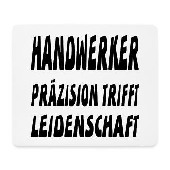 Handwerker - Mousepad (Querformat) - Weiß - Vorne