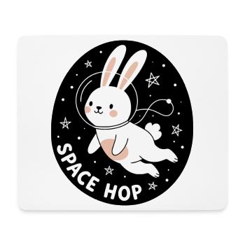 Space Hop - Tapis de souris (format paysage) - blanc - Devant