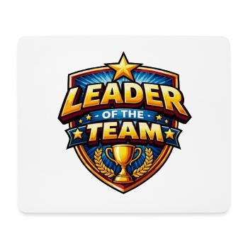 Team leader of the team - Mouse Pad (horizontal) - white - Front