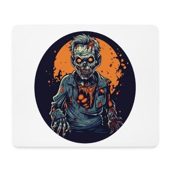 Halloween - Zombie - Horror - Witch - Mouse Pad (horizontal) - white - Front