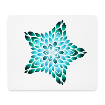 Glow of the Ocean Star - Mouse Pad (horizontal) - white - Front