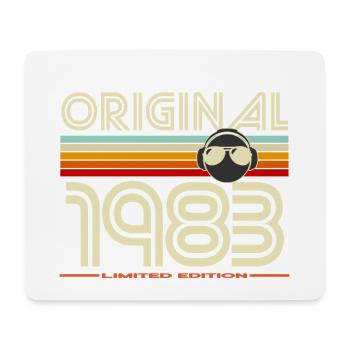 Original 1983 Retro Edition - Mouse Pad (horizontal) - white - Front