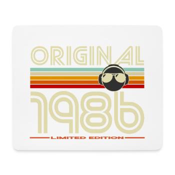 Originale Retro-Edition von 1986 - Mousepad (Querformat) - Weiß - Vorne