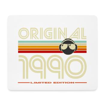 Originale Vintage-Edition von 1990 - Mousepad (Querformat) - Weiß - Vorne