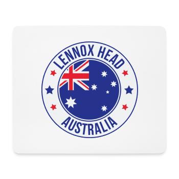 Insigne Lennox Head Australie - Tapis de souris (format paysage) - blanc - Devant