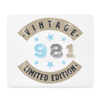 Vintage 1981 - Mouse Pad (horizontal) - white - Front