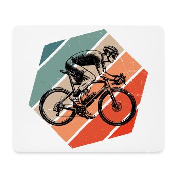 Geschenkidee für einen Roadbike mit Roadbike - Mousepad (Querformat) - Weiß - Vorne