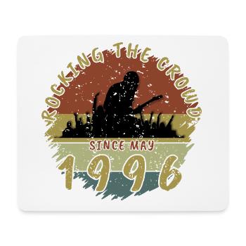 30. Geburtstag Rocking the crowd GIT 05/1996 - Mousepad (Querformat) - Weiß - Vorne