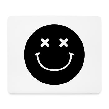 Smiley-Gesicht - Mousepad (Querformat) - Weiß - Vorne
