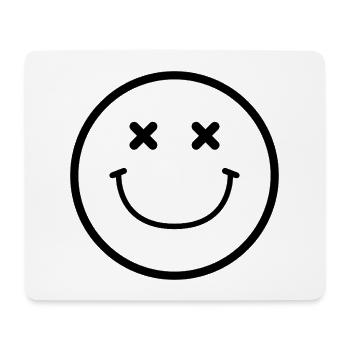 Smiley-Gesicht - Mousepad (Querformat) - Weiß - Vorne