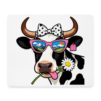 Kuhnatur-Goggles-Berge - Mousepad (Querformat) - Weiß - Vorne