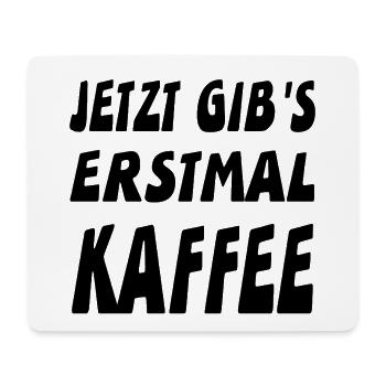 Kaffee - Mousepad (Querformat) - Weiß - Vorne