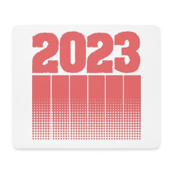 Geburtstag 2023 - Mousepad (Querformat) - Weiß - Vorne