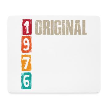 Vintage 1976 - Mousepad (Querformat) - Weiß - Vorne