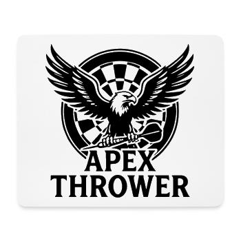 Darts Apex Thrower - Mousepad (Querformat) - Weiß - Vorne