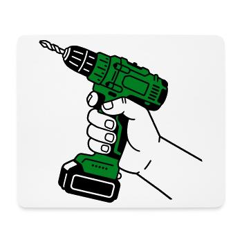 Handwerker - Mousepad (Querformat) - Weiß - Vorne