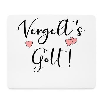 Christlich Danke Gott - Mousepad (Querformat) - Weiß - Vorne