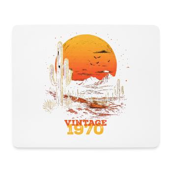 Millésime 1970 - Tapis de souris (format paysage) - blanc - Devant