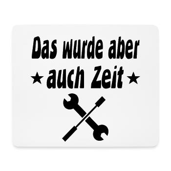 Schrauben - Mousepad (Querformat) - Weiß - Vorne