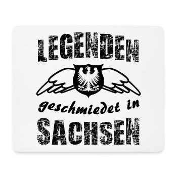 Legenden aus Sachsen - Mousepad (Querformat) - Weiß - Vorne
